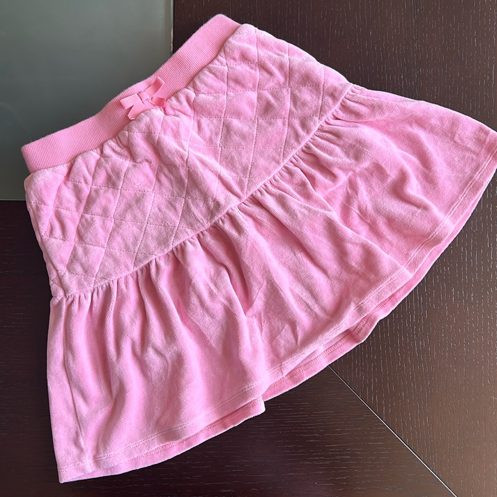 Gymboree quilted velour skirt size 9